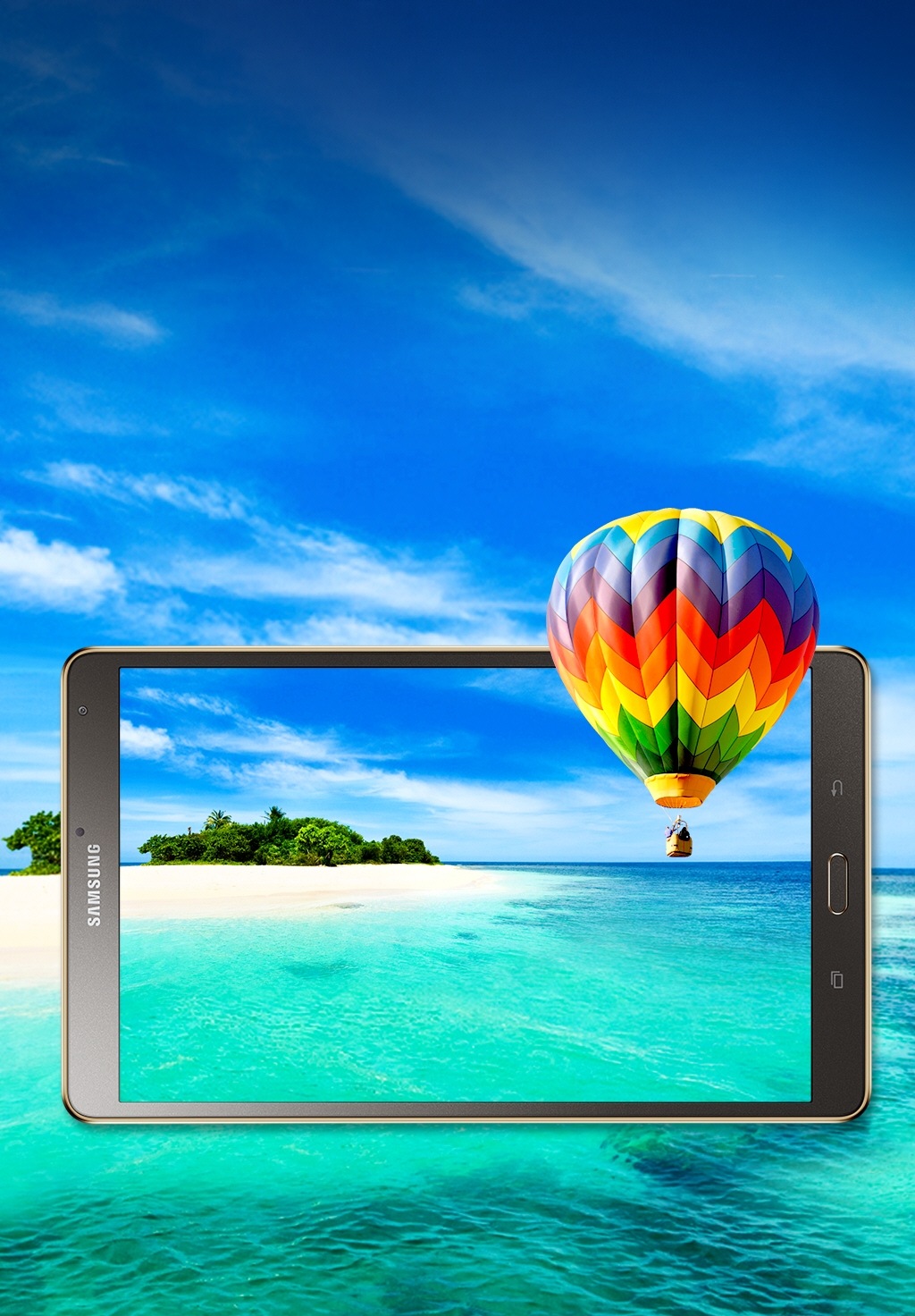 SAMSUNG Galaxy Tab S wifi 8.4'' - 16 Go blanche SMT-700 - Tablette