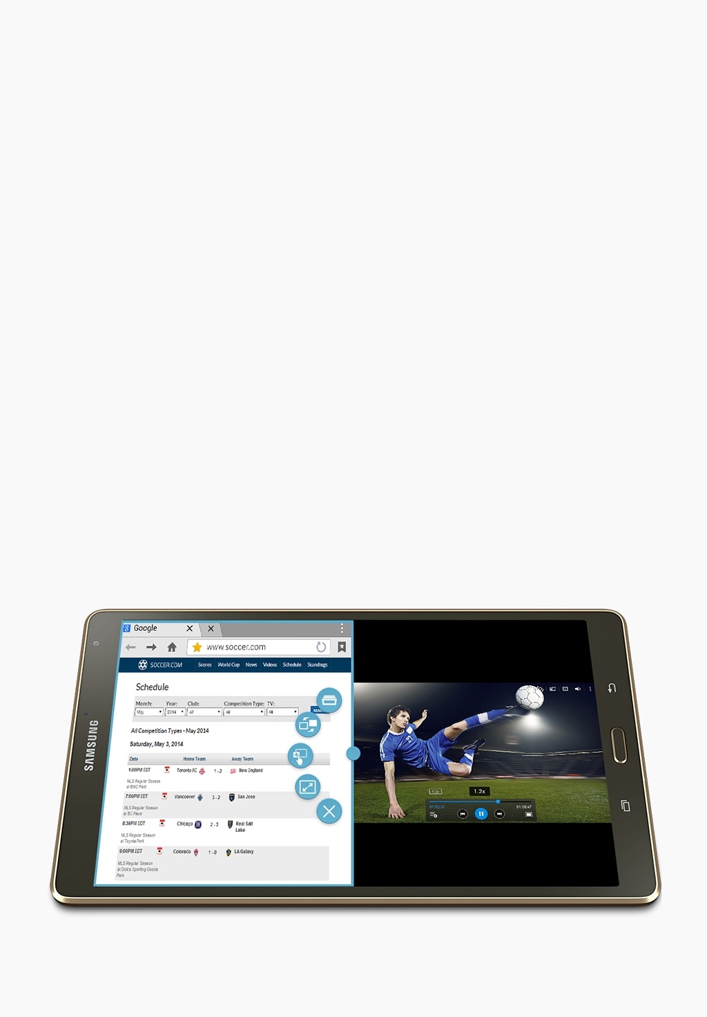 Tablette Internet Multimédia Samsung Galaxy Tab S - 8.4\ 16Go 4G