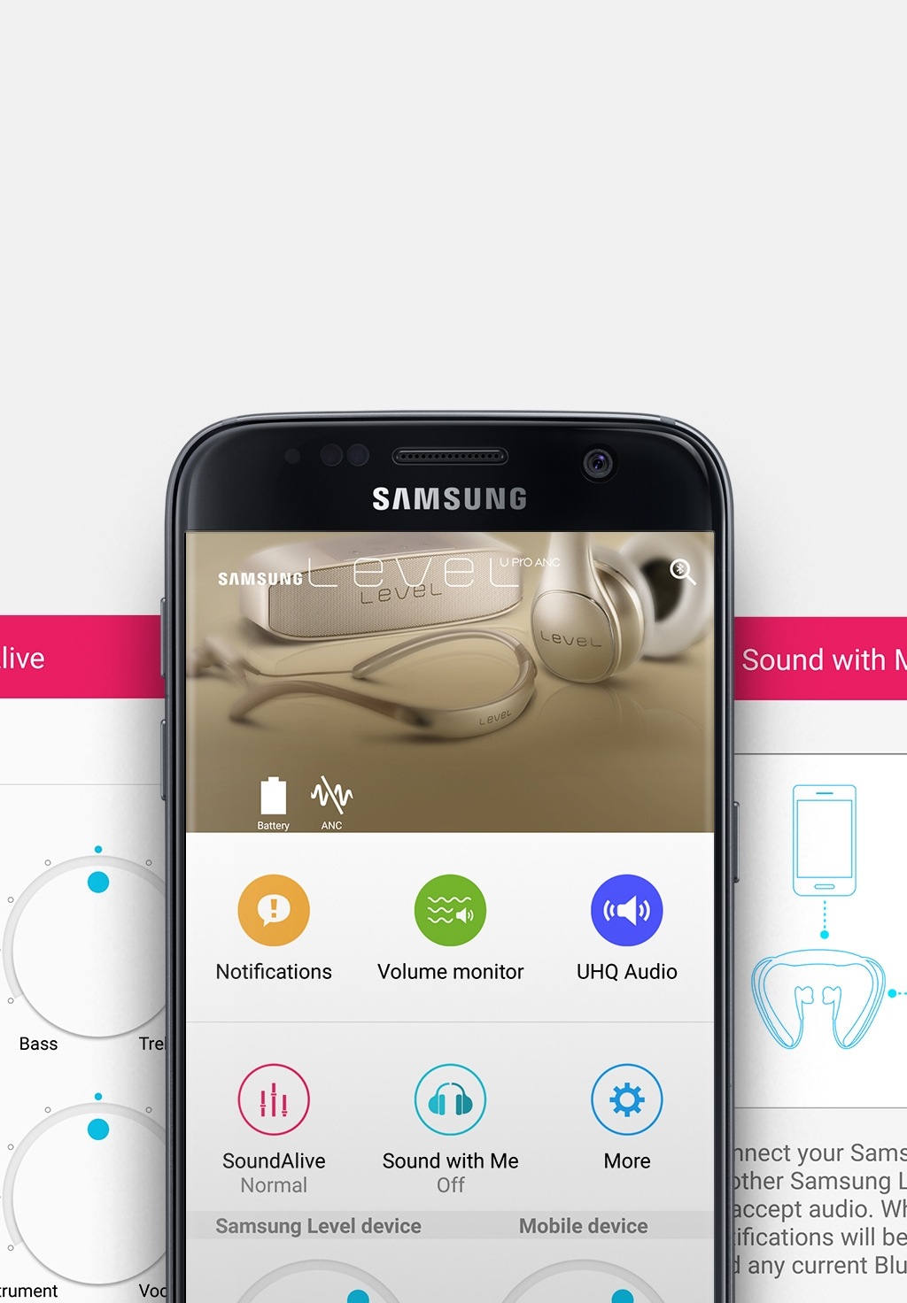 Samsung level u app for iphone hot sale