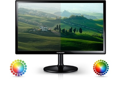 Monitor Samsung 23 LED LS23C350, VGA, HDMI, Negro - LS23C350HS/ZX