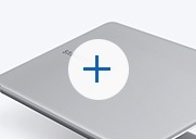 A thumbnail image of the left side of the Notebook 9 device’s bottom part, with its cover showing, partially open, with the Samsung logo visible.