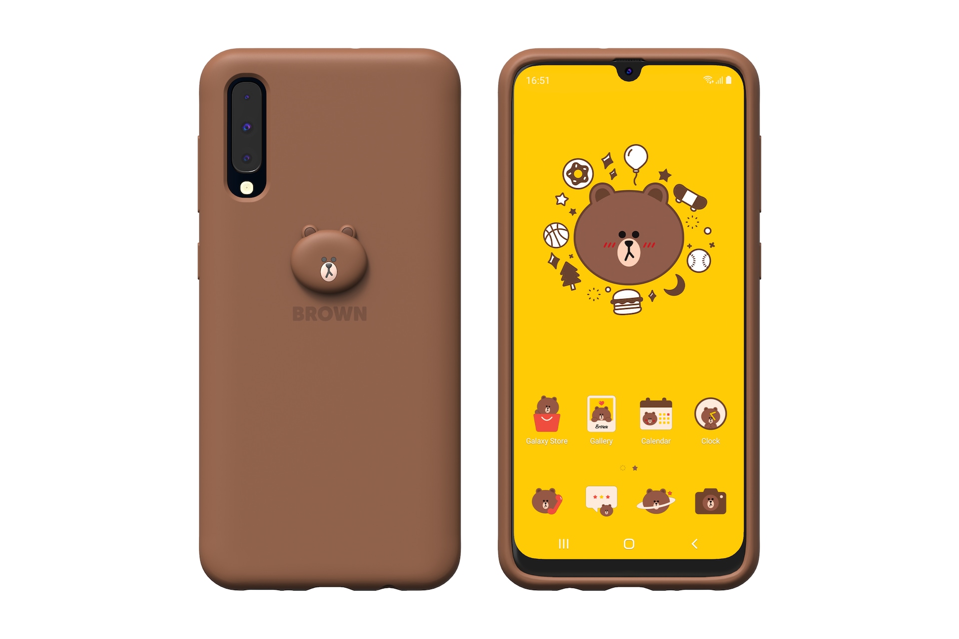 Galaxy A50s Smart Cover Brown Gp Fga507hobaw Samsung Hong Kong