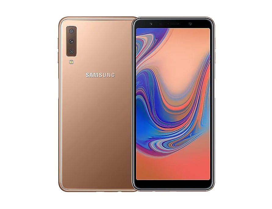 新品 Galaxy A7 ゴールド