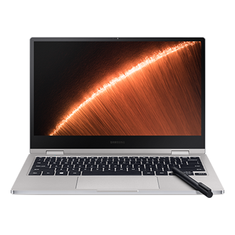 front-open-with-active-pen platinum silver