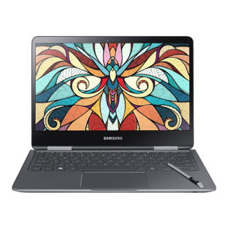 front-open-with-s-pen silver