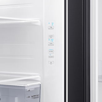 Rs58k66677p Sh Side By Side Refrigerator 574l Refined Gold Rs58k66677p Sh Samsung Hong Kong