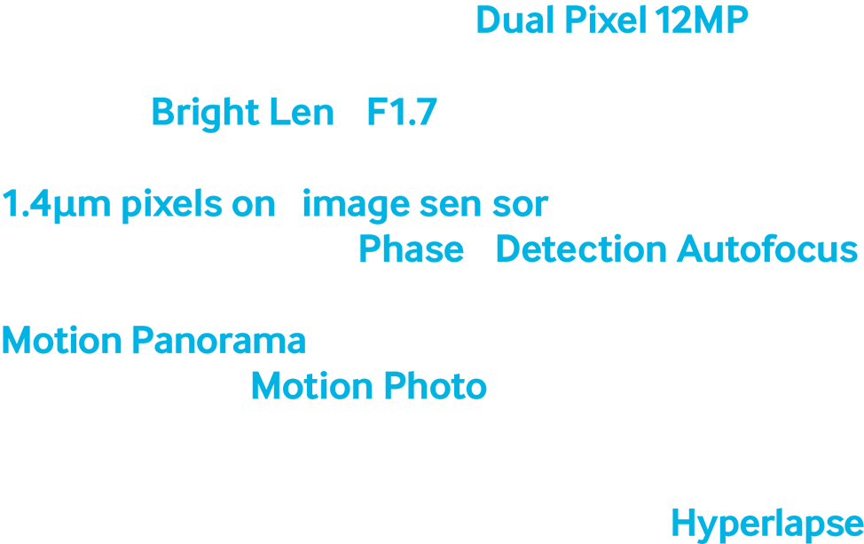 Camera module image surrounded by text