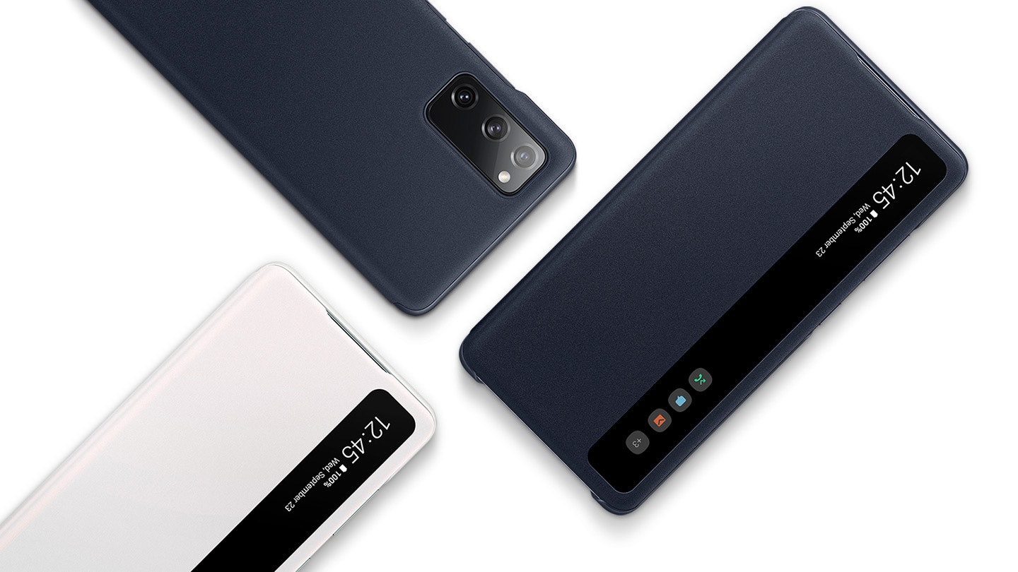 Samsung Galaxy S20 FE Clear View Cover | Live Store