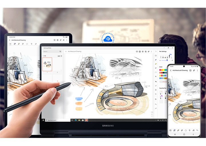 S Pen do Galaxy Book Pro 360 desenha a inspiração de uma década de  colaboração com a Wacom – Guia do PC