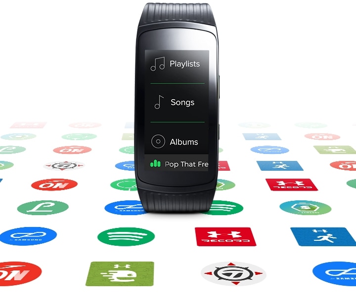 Samsung galaxy gear discount fit 2 pro apps