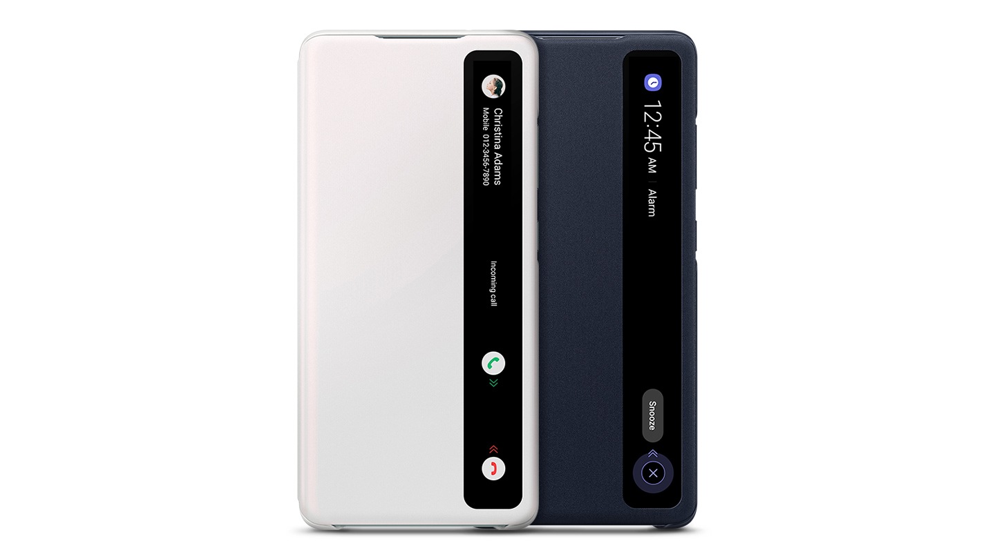 Simple control through the cover