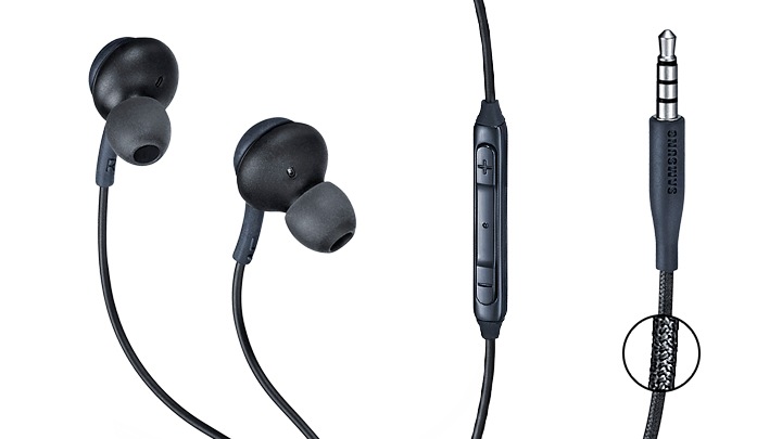 Samsung Écouteurs AKG avec prise jack, kit mains libres noir EO-IG955 pas  cher 