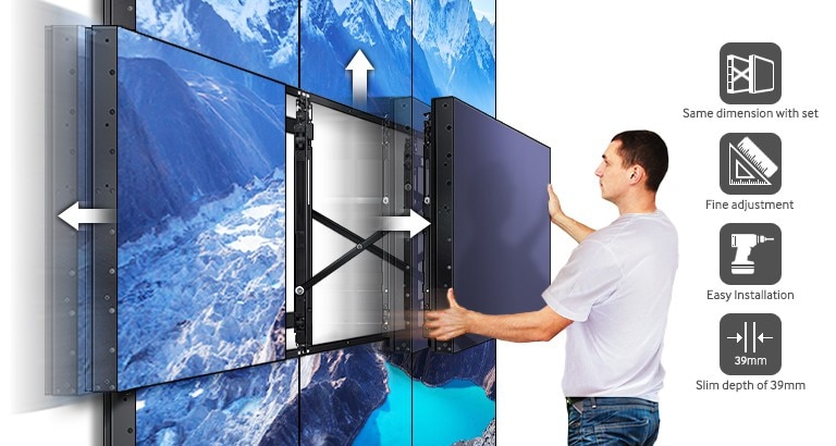 Video Wall UDE-B Series 46” | LH46UDEBLBB/XY | Samsung Business