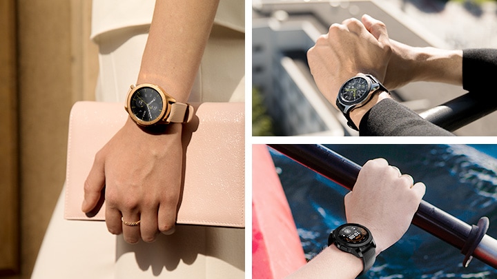 SAMSUNG Galaxy Watch - Bluetooth Smart Watch (42 mm) - Rose Gold - SM-R810NZDAXAR  