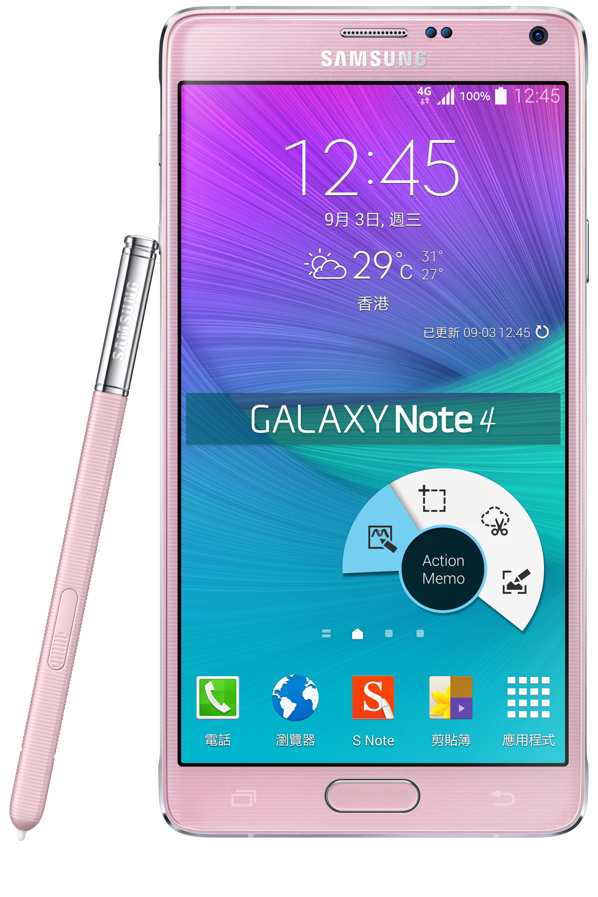 Where is action memo on sale on note 4