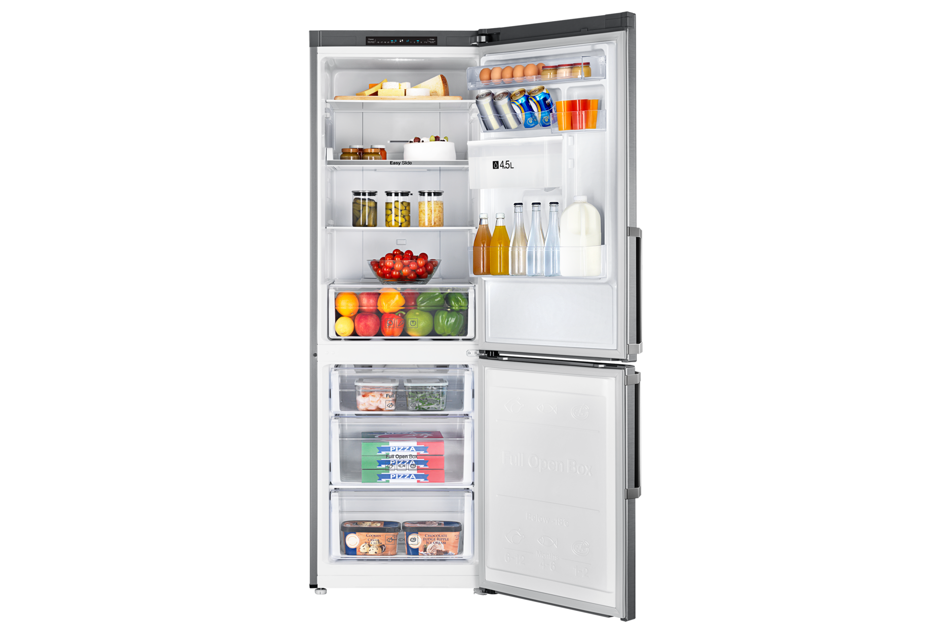 front-open-with-food silver