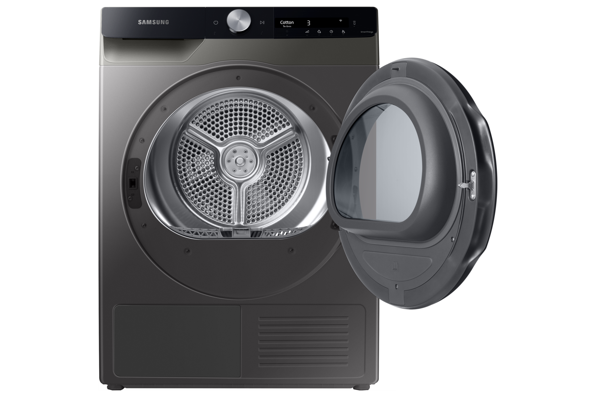 front-open Platinum Silver