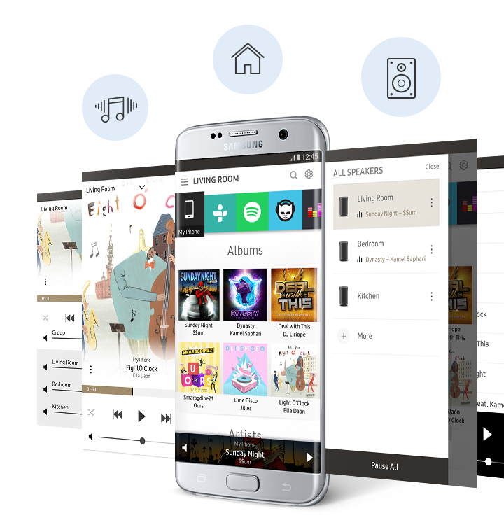 Aplikacija Samsung Multiroom