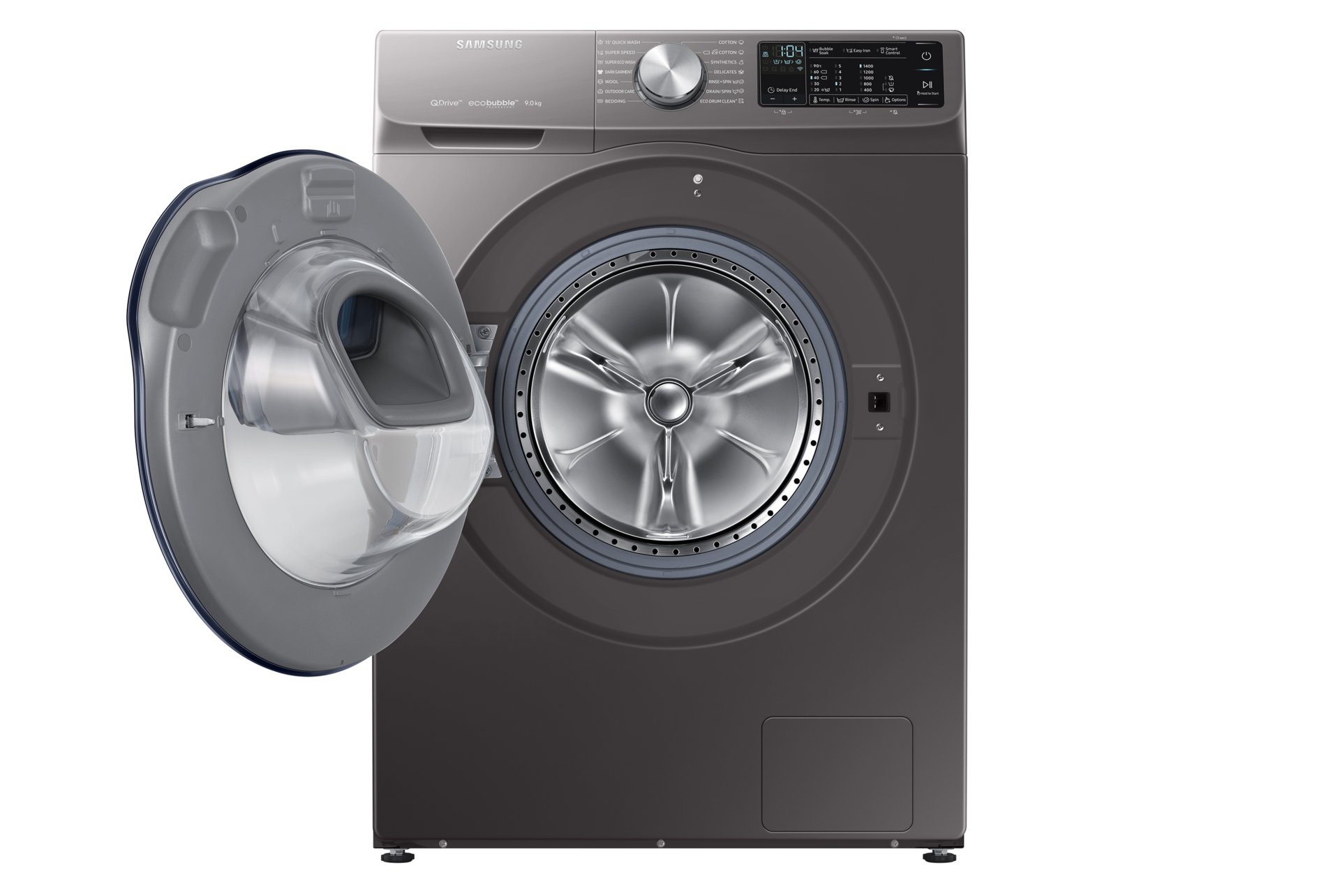 front-open titanium gray