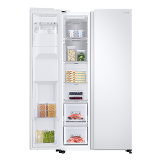 front-left-door-open-with-food white