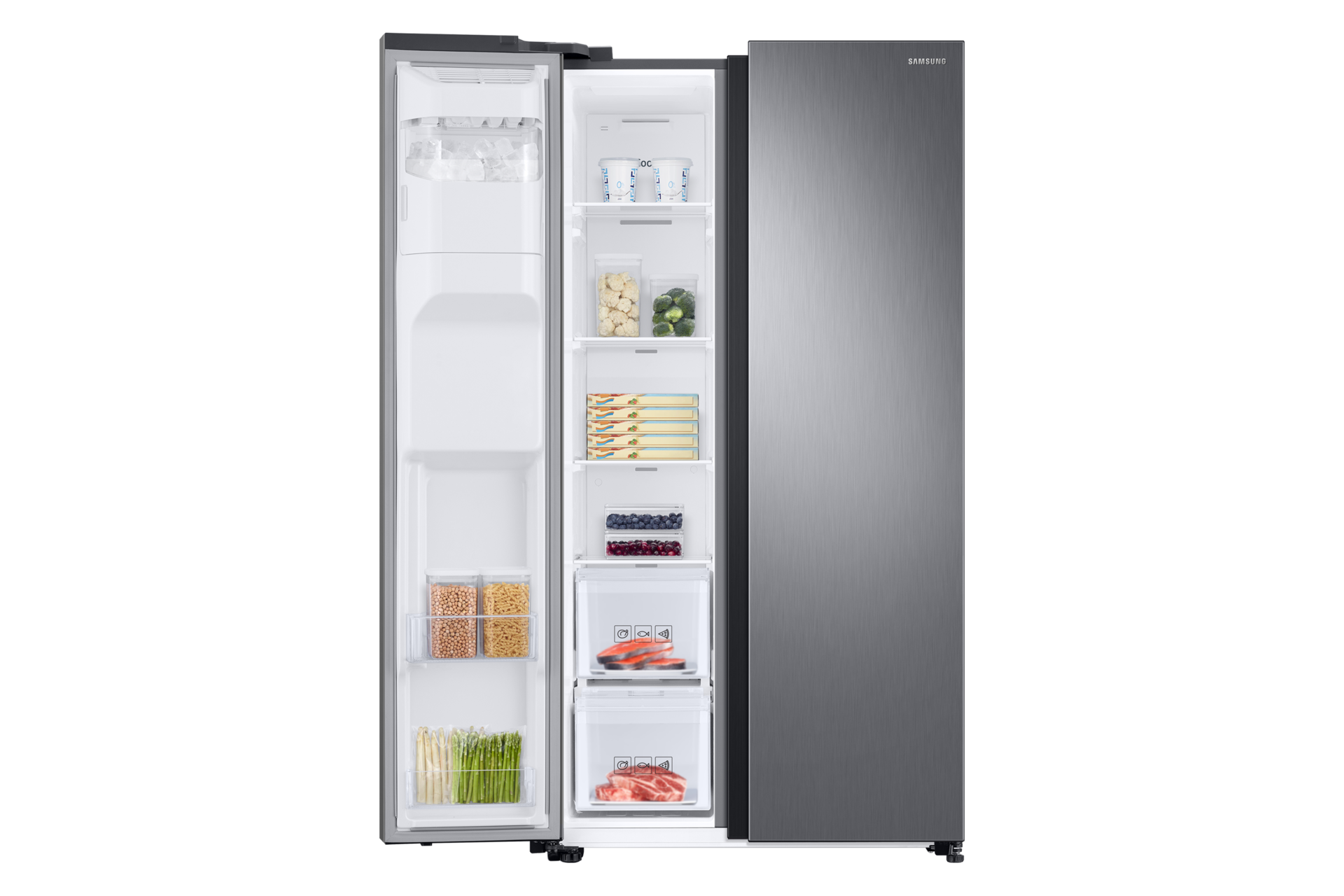 front-left-door-open-with-food titanum silver