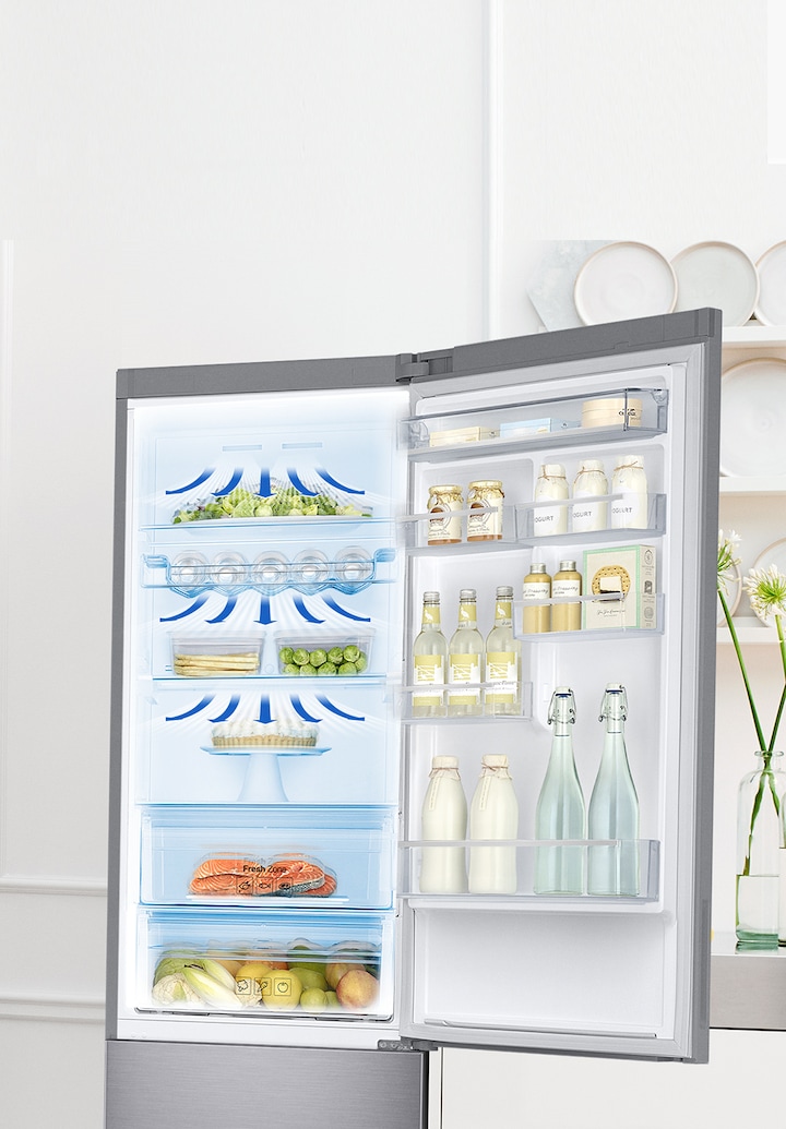 SAMSUNG RB37J506MSAEF No Frost kombinált hűtőszekrény SAMSUNG RB37J506MSAEF No Frost kombinált hűtőszekrény