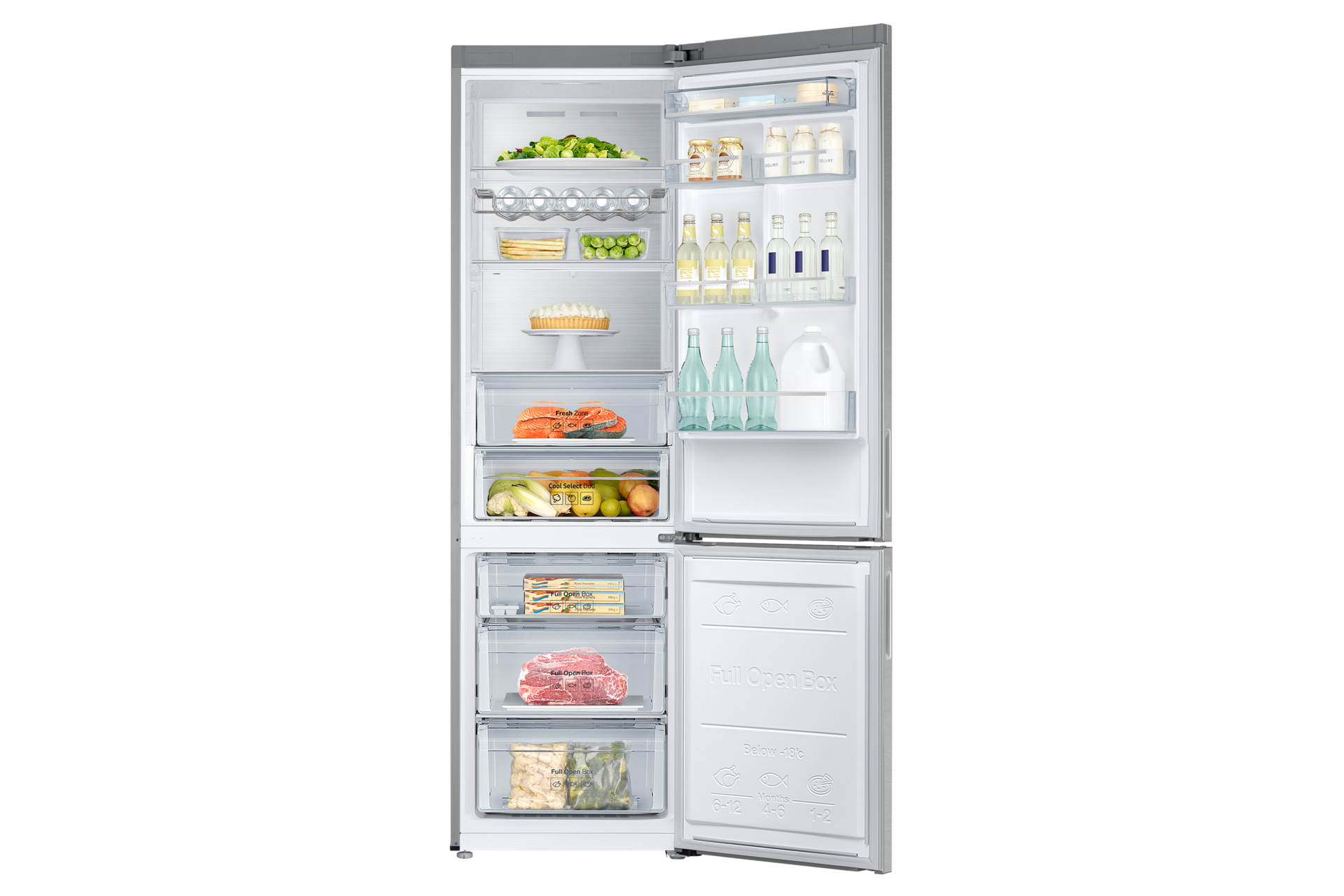 front-open-with-food platinum silver