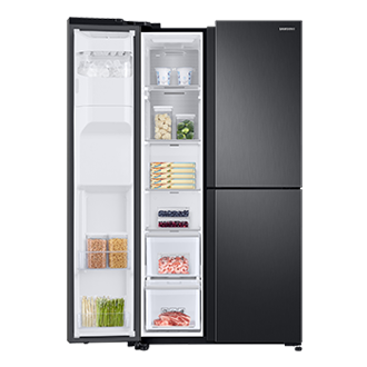 front-left-door-open-with-food black