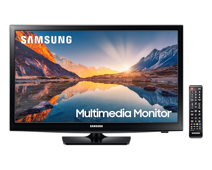Samsung 24"-es Multimédia monitor távirányítóval és beépített hangszórókkal