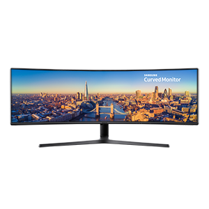 Curved monitor 49 inch Samsung CJ89 hadir dalam aspect ratio 32:9 yang lebar dengan layar lengkung dengan tipe panel VA. Ketahui semua keunggulan Samsung CJ89 monitor 49 inch di sini.
