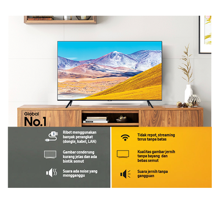 digital tv with built-in  wifi