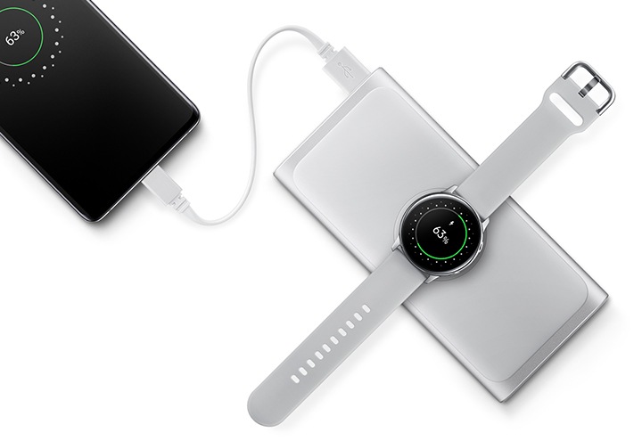 samsung wireless battery pack 10000mah silver