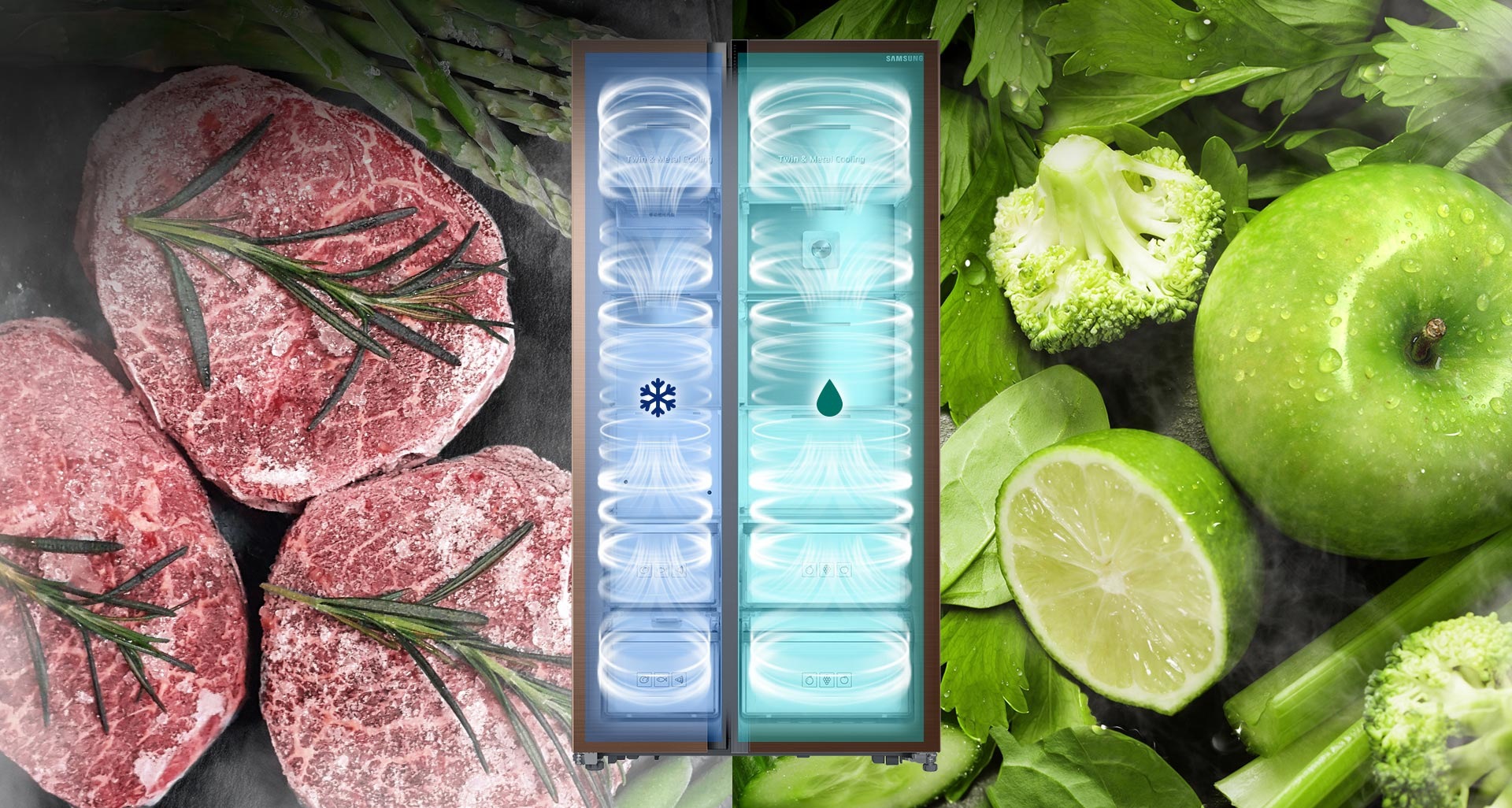 Samsung 575L Food Showcase Kulkas dengan Harga Terbaik 