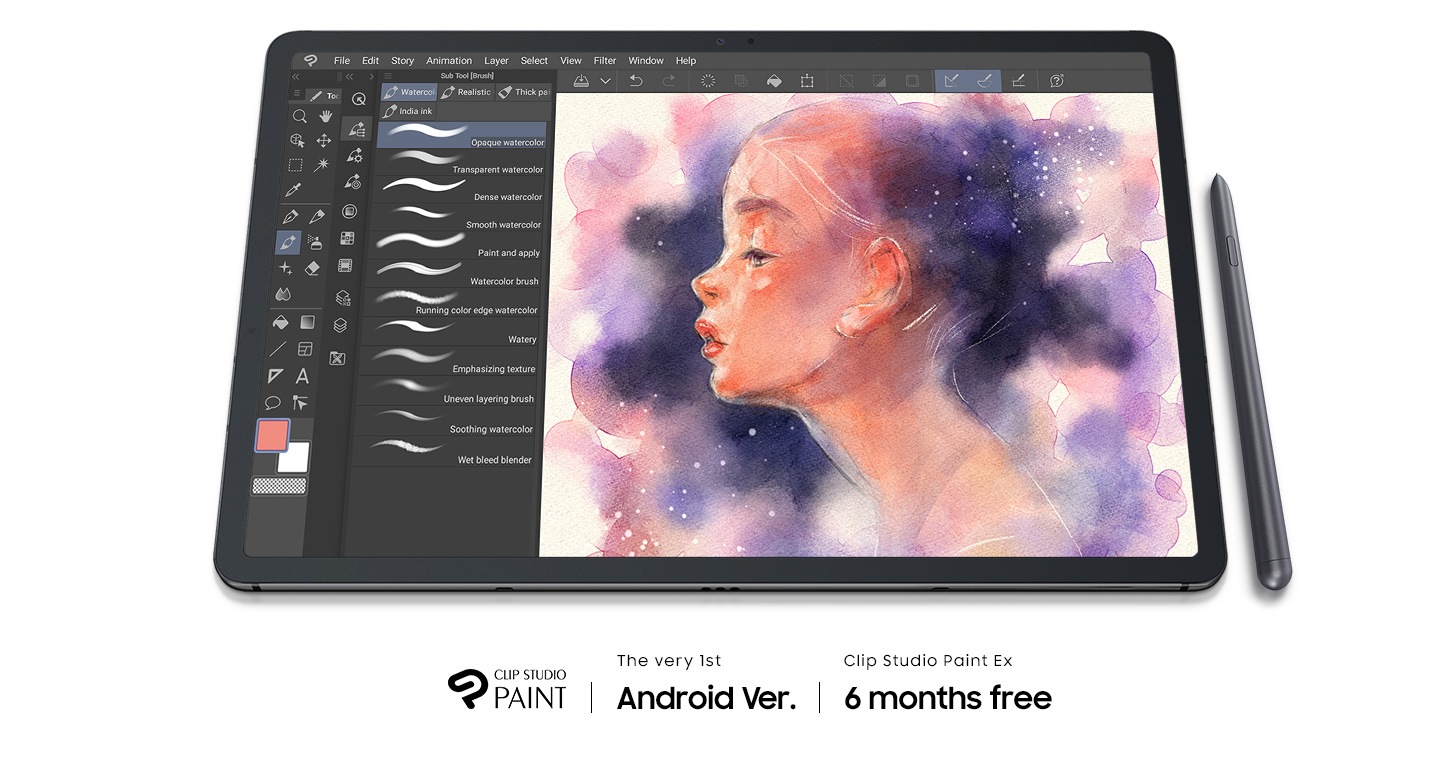 Ready for your masterpiece with Clip Studio Paint