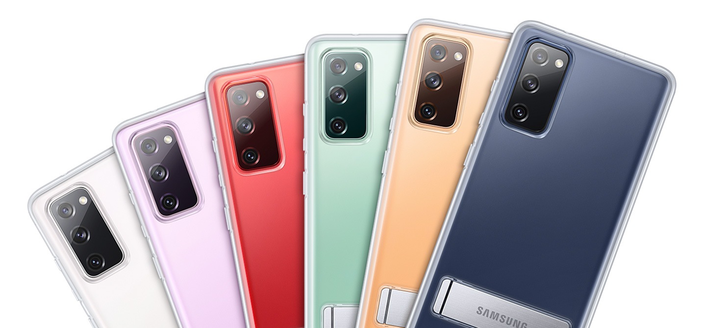 âˆš Samsung S20 Fe Clear Standing Cover - Original Terbaru Agustus 2021
