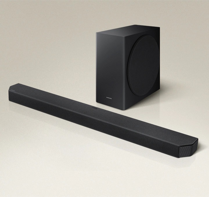 cara setting soundbar samsung