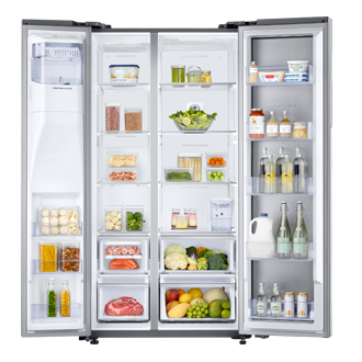 id-food-showcase-rh58k6467sl-se-007-sisi-depan-terbuka-dengan-makanan-silver