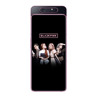 Harga Samsung A80 Blackpink 128GB (SM-A805FCKYXID), tampilan depan kamera ke atas