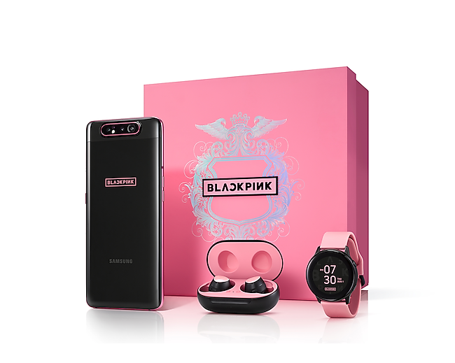 Samsung A80 edisi Blackpink 128GB. Cek info spesifikasi dan harga Galaxy A80 resmi di Samsung Indonesia.