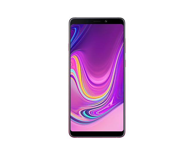 Samsung A9 pink 128GB tampilan wallpaper. Cek harga dan spesifikasi Galaxy A9 resmi Samsung Indonesia.