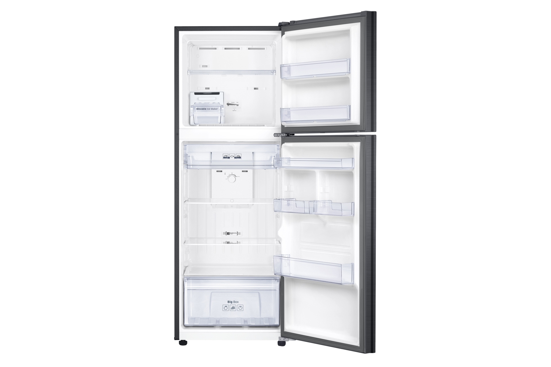 Kulkas 2 pintu Samsung model RT29 dengan kapasitas 300L. Gambar kulkas RT29 dengan top mount, fitur freezer 72L harga resmi Samsung Indonesia.