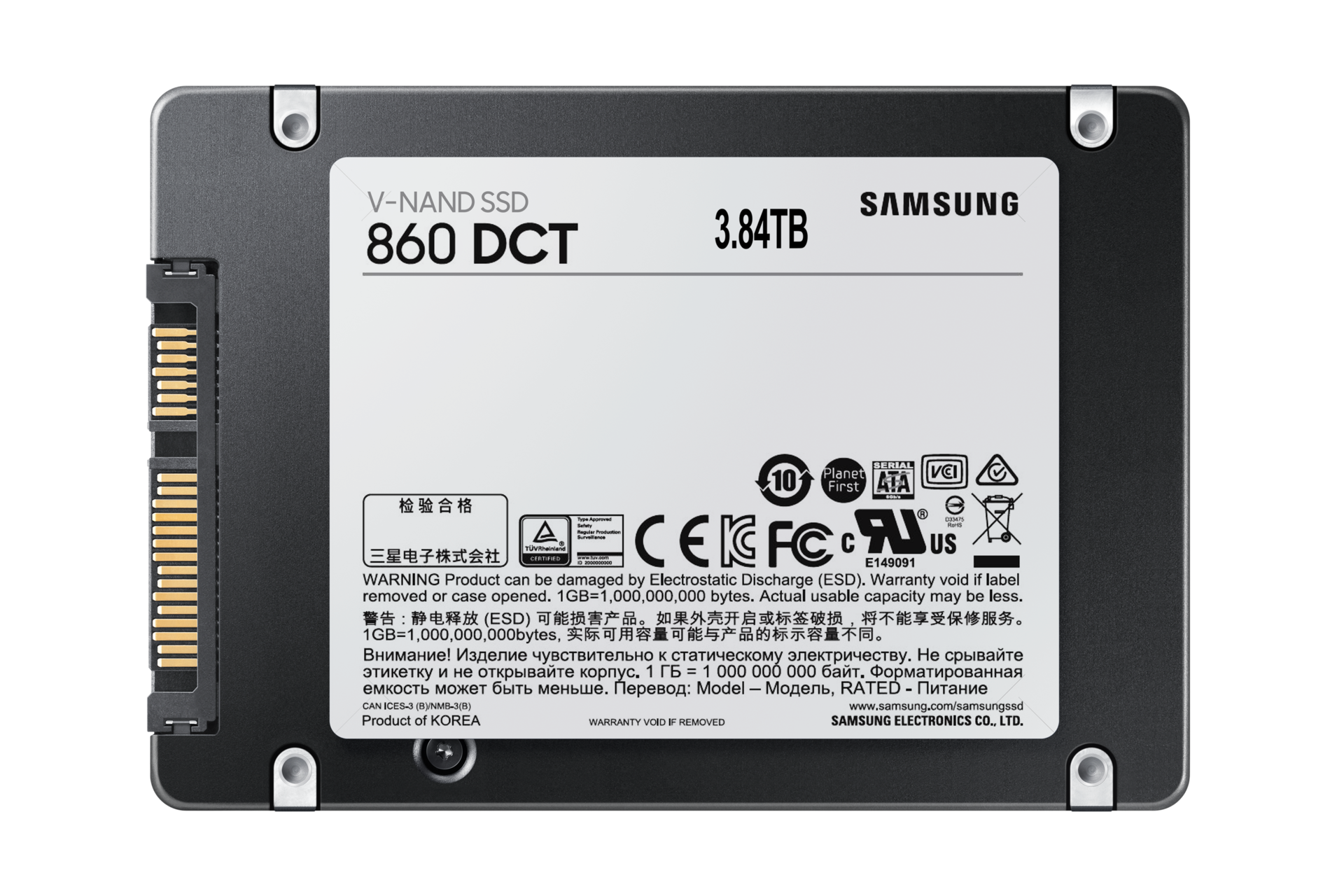 860 DCT 3.8TB SATA III 2.5-inch | MZ-76E3T8E | Samsung