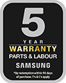 Samsung - 5 Year Warranty 