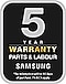 Samsung - 5 Year Warranty