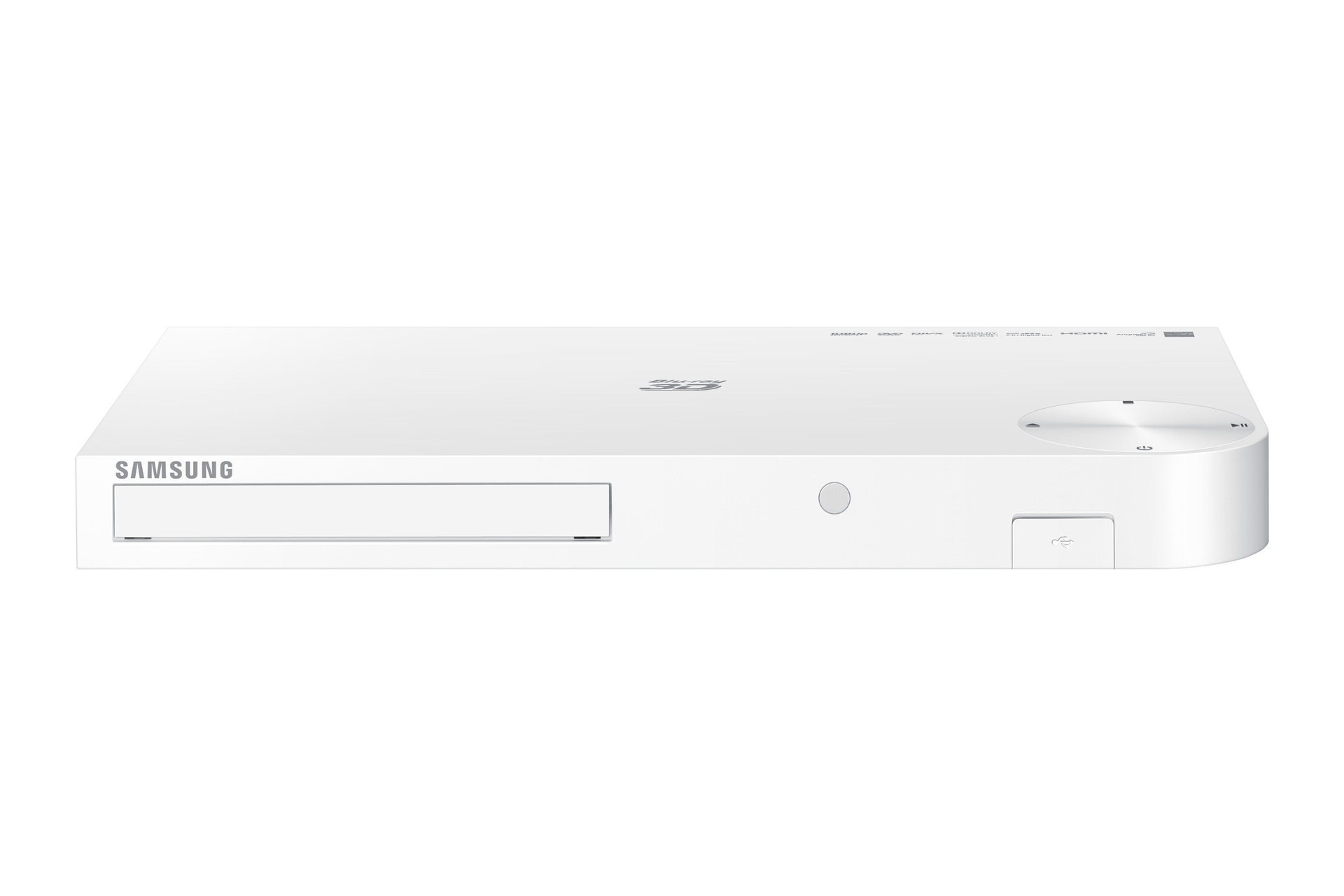 Lecteur Blu-Ray Samsung BD-J5500 3D Incurvé Blanc