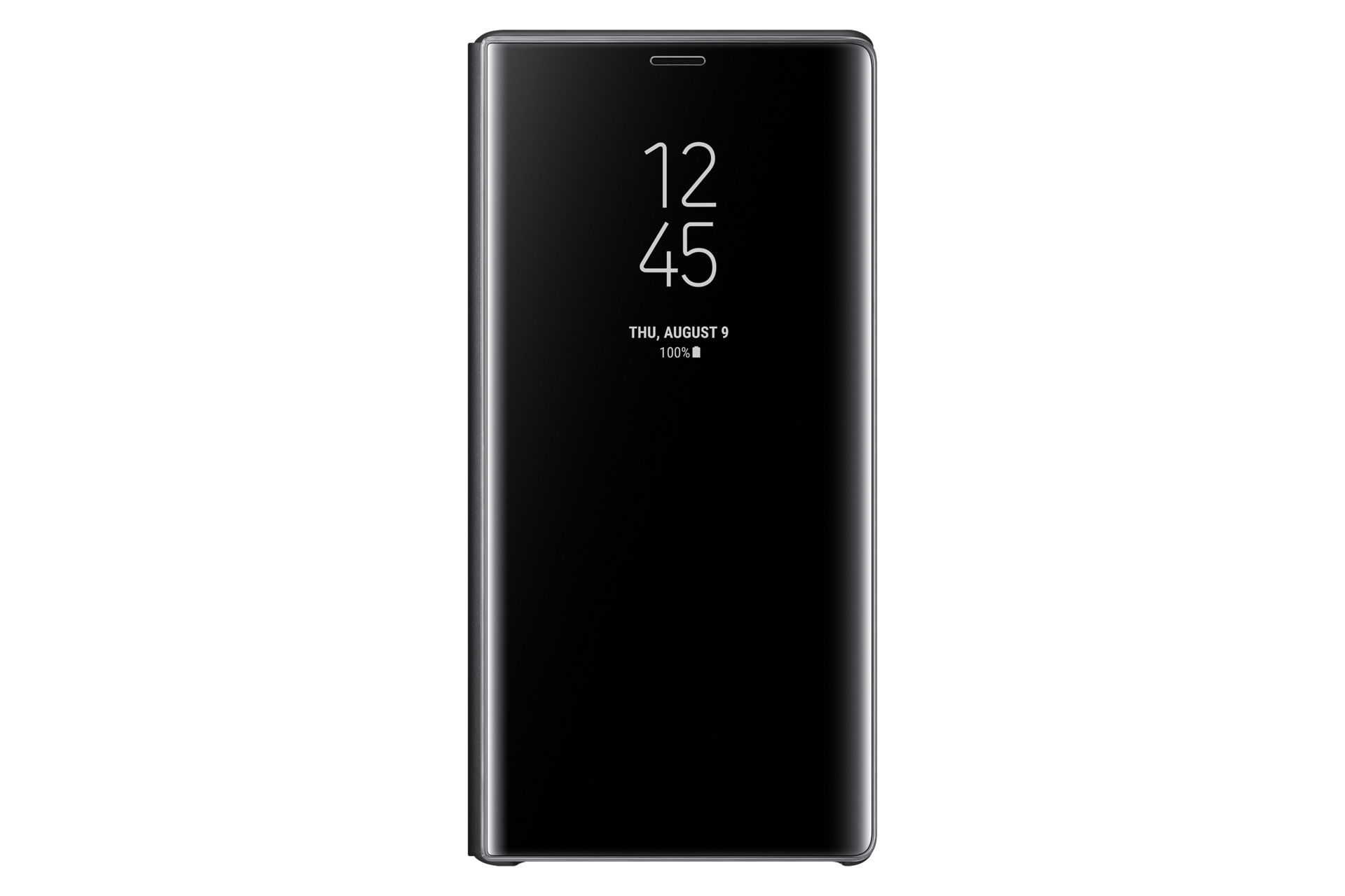 Clear View Stand Cover for Galaxy Note9 Black | Samsung IE