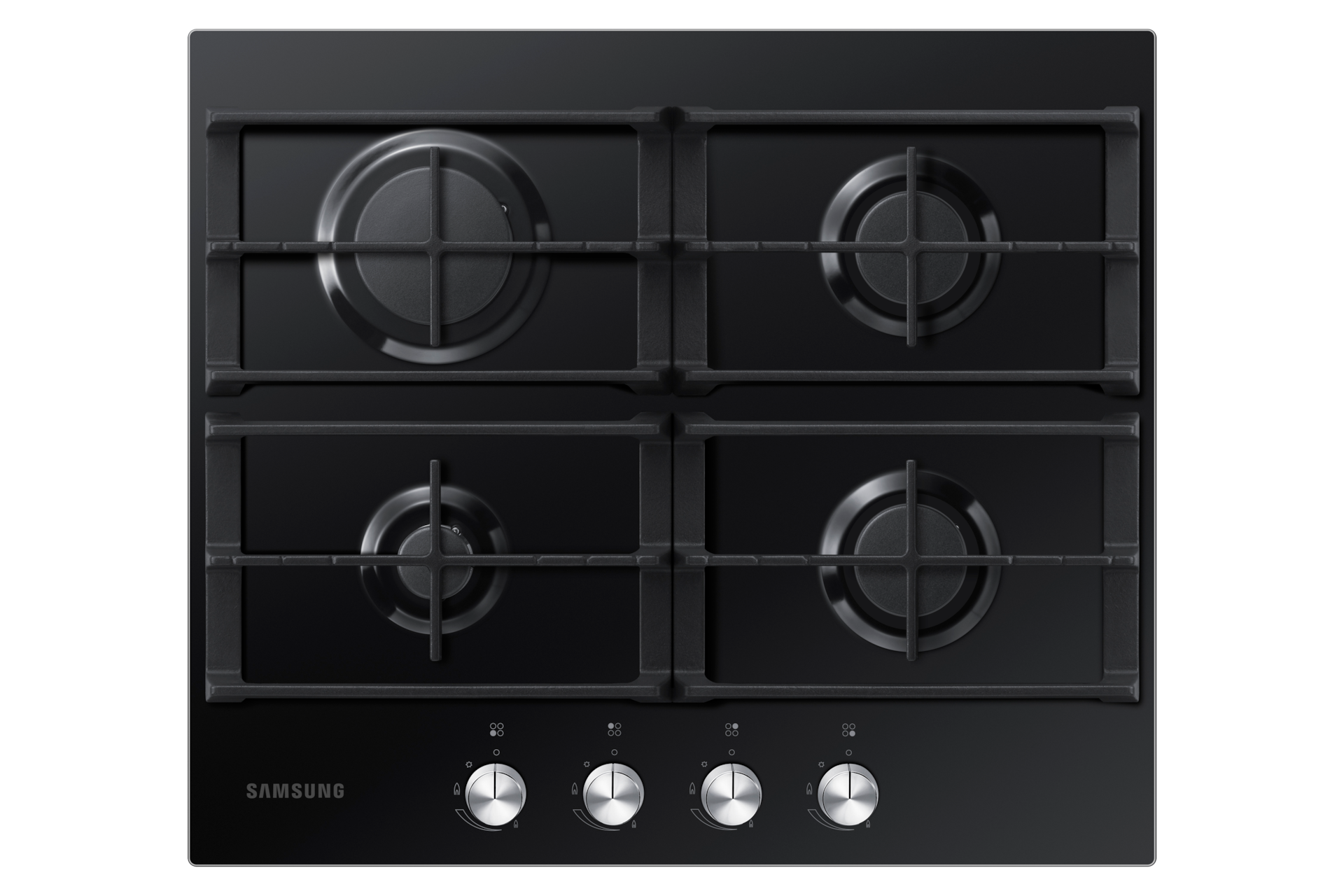 Samsung NA64H3000AK Gas HobBlack Glass 60x50cm Samsung Ireland