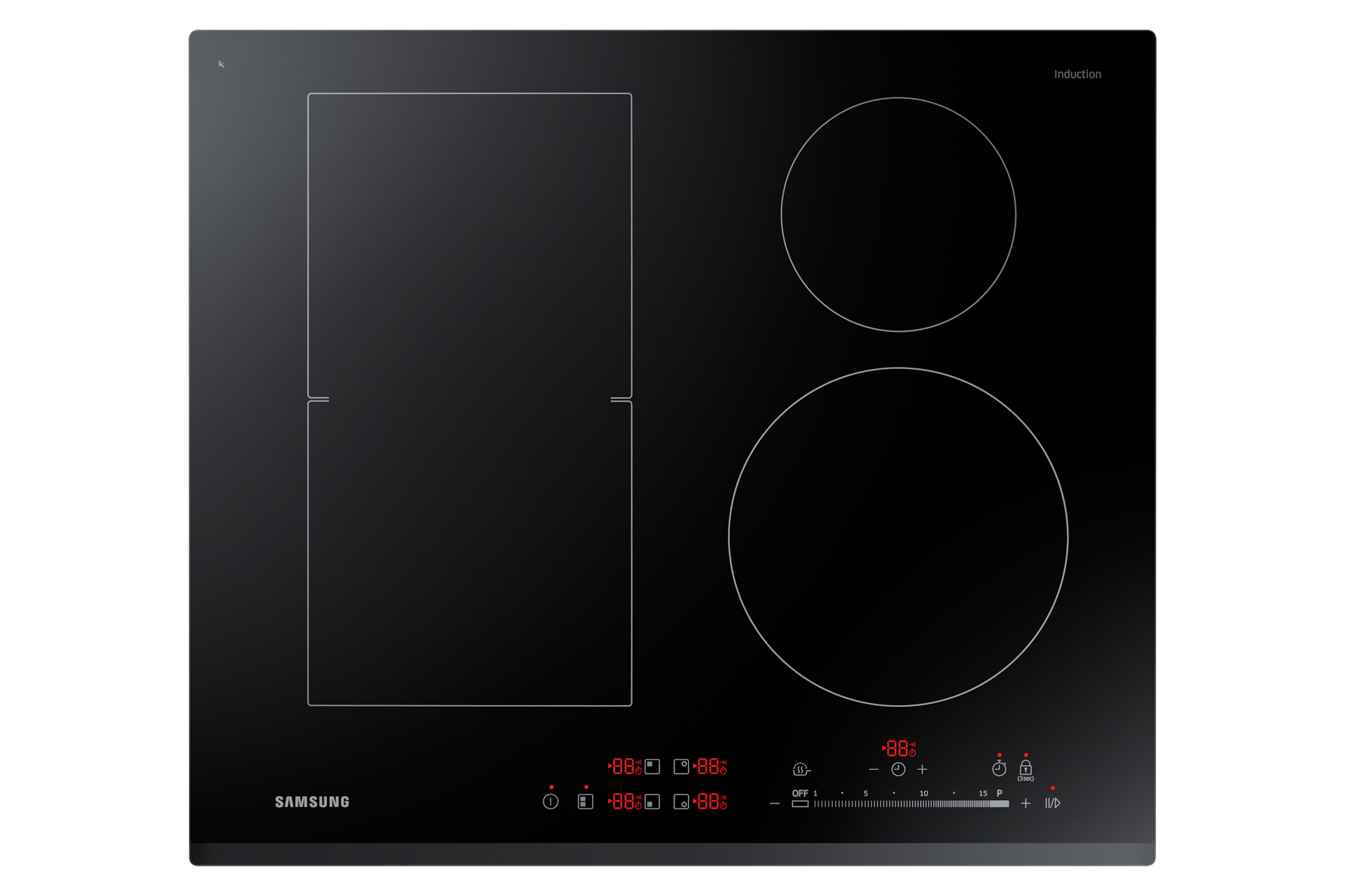 Samsung induction deals hob with extractor