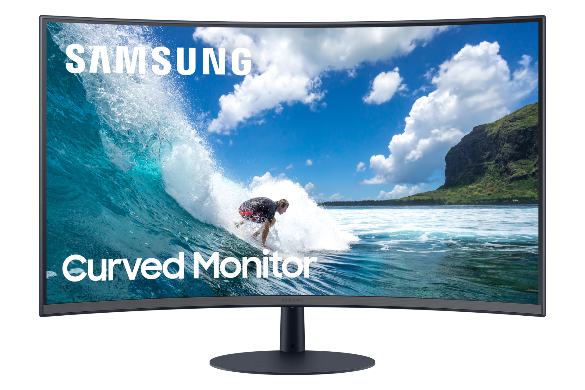 Monitor Curvo Samsung 27 Pulgadas Lc27t550fdlxpe