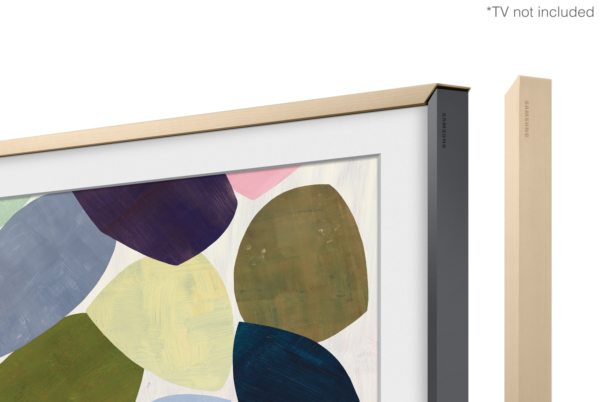 55 Beige Customisable Bezel For The Frame Tv Samsung Support Ie
